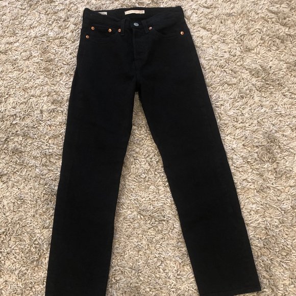 Levi's Wedgie Straight Black - 25 - Picture 10 of 10